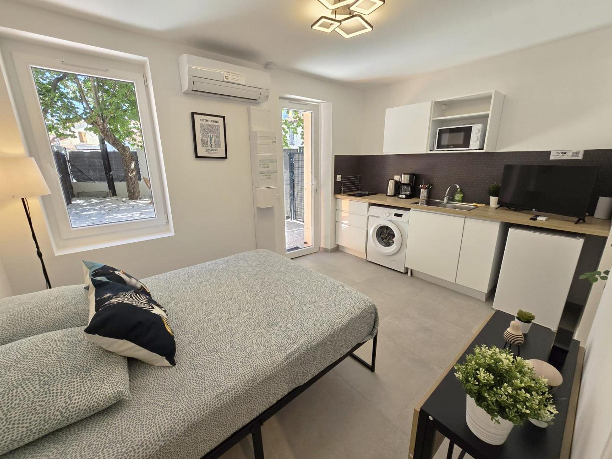 Gregbnb - Studio 17M2 - Terrasse - Clim - Ouest - 4 툴롱 외부 사진