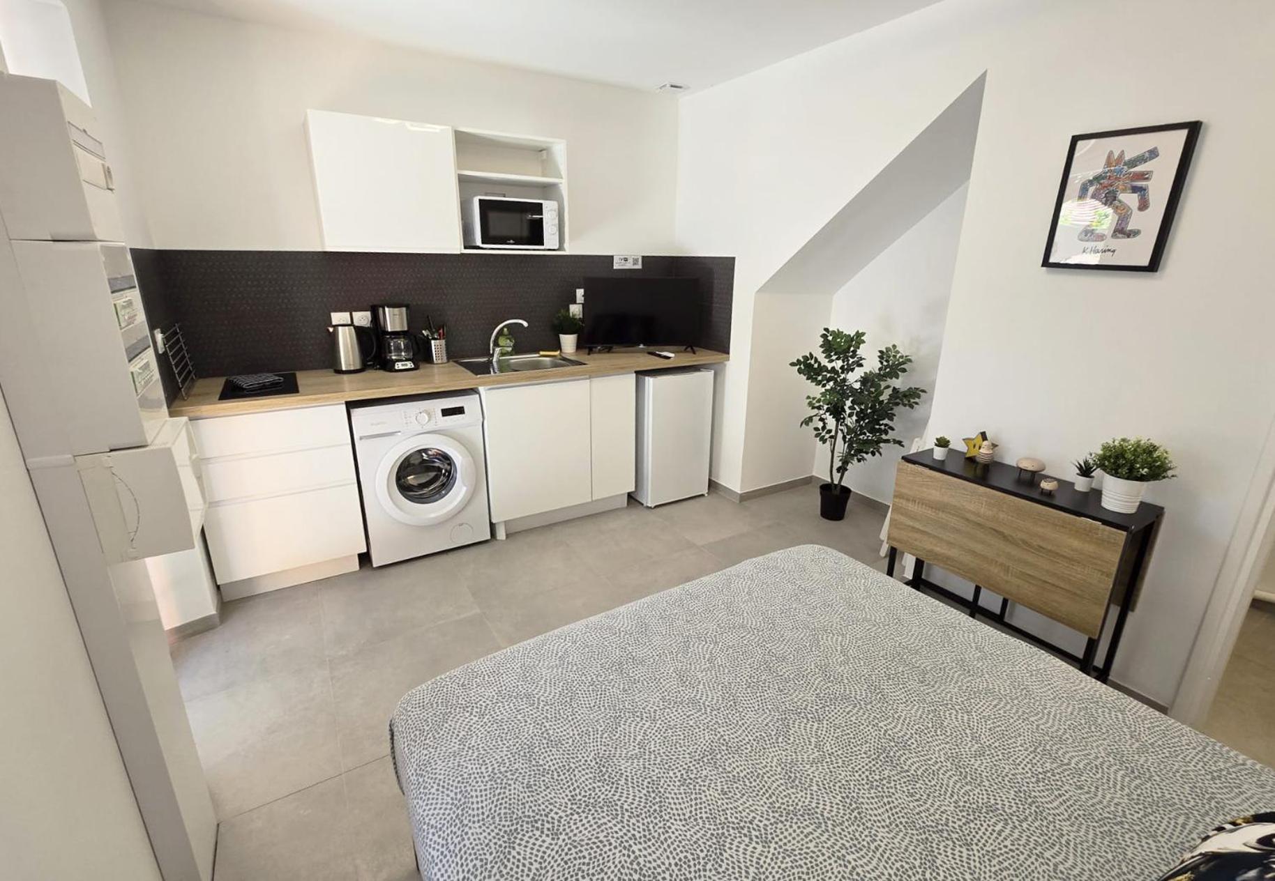 Gregbnb - Studio 17M2 - Terrasse - Clim - Ouest - 4 툴롱 외부 사진